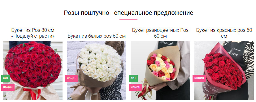 Бизнес: продажа роз с доставкой